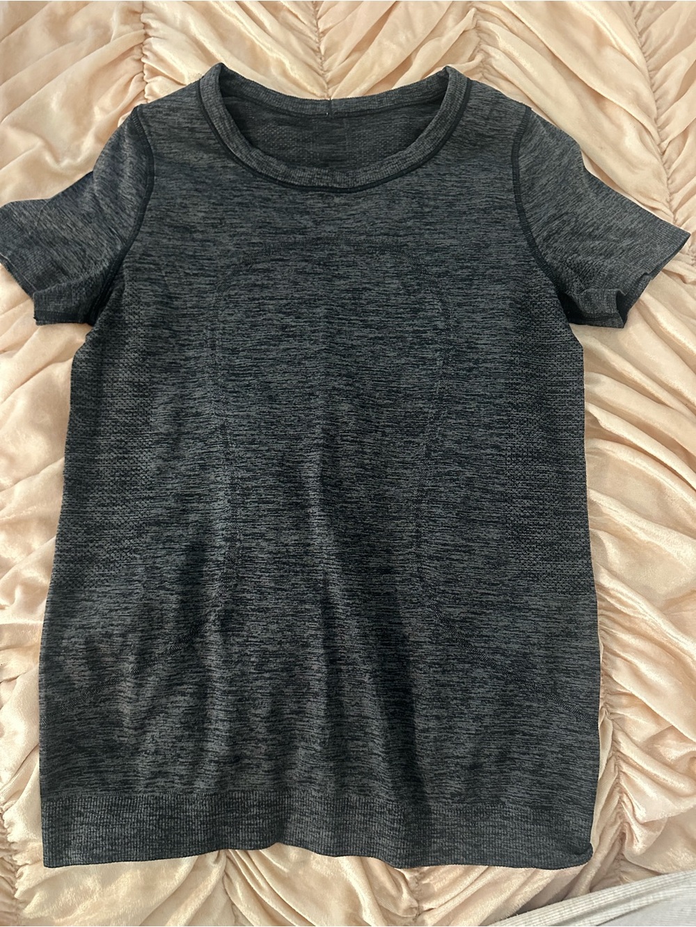 Lululemon Classic Short Sleeve Crewneck Top - Dark Heather Gray
